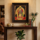 22K Gold Foil Murugan Tanjore Painting