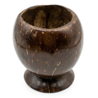 Handcrafted Coconut Shell Decorative Bowl Handcrafted coconut shell decorative bowl with natural polished finish