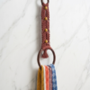 Handmade Brown Macramé Towel Holder