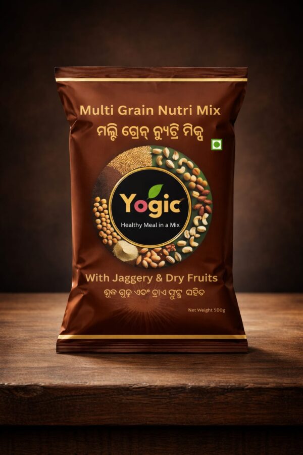 multi grain nutri mix jaggery dry fruits health drink powder