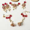Floral Cowrie Shell Wedding Jewelry Set