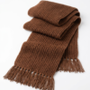 handmade woolen tassel scarf winter