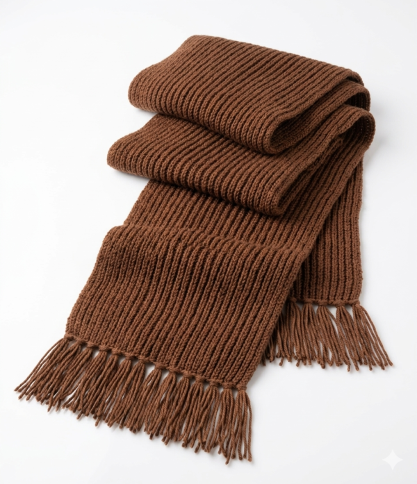 handmade woolen tassel scarf winter