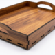 Wooden Serving Tray with Handles