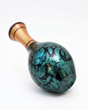 Blue Floral Ceramic Vase
