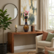 Brown Floral Decorative Vase