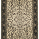 Classic Ivory Persian Floral Area Rug Classic ivory Persian floral area rug with elegant traditional patterns