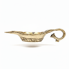 Handcrafted Brass Oil Lamp Diya with Handle – Traditional Decor