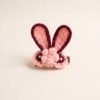 1777817012123 Blush Bunny Crochet Hair Clip