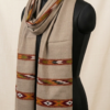 1777963092644 Elegant Beige Handwoven Ethnic Cotton Scarf