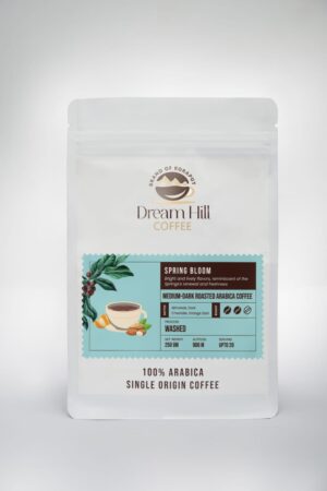DreamHill Spring Bloom 100% Arabica single origin coffee package