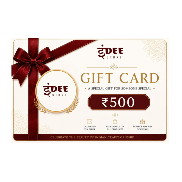 Indee Store ₹500 gift card digital voucher