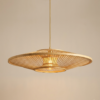 Handcrafted Cane Hanging Lamp – IndeeStore Handcrafted cane pendant hanging lamp for modern home décor