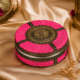 Pink Meenakari Utility Box