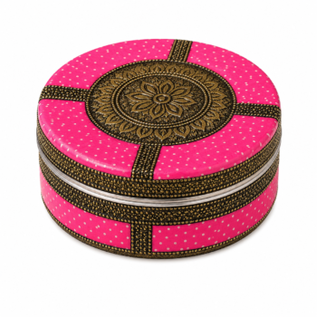 Pink Meenakari Utility Box