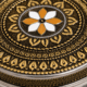 Black Floral Meenakari Storage Box
