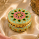 Mint Floral Meenakari Utility Box