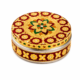 Golden Floral Meenakari Utility Box