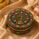 Antique Peacock Meenakari Utility Box