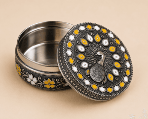 Black Swan Meenakari Utility Box