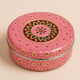 01GJ024_4 Pink Mandala Meenakari Utility Box