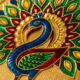 Peacock Meenakari Storage Box