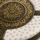 White Mandala Meenakari Utility Box