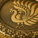 Golden Peacock Meenakari Utility Box