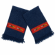 01HP004_9 Midnight Blue Woolen Ethnic Scarf