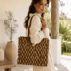 01OD010_5 Rustic Weave Sabai Grass Tote Bag