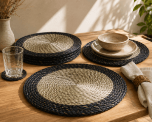 Earthy Harmony Sabai Placemat