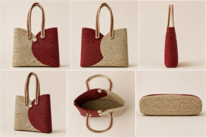 01OD024_2 Sabai Grass Mini Tote Bag