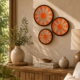 01OD029_4 Sabai Sunburst Wall Decor Set