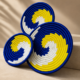 01OD033_1 Sabai Ocean Wave Wall Decor Set