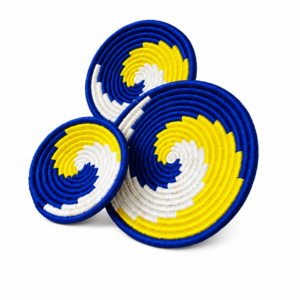 01OD033_9 Sabai Ocean Wave Wall Decor Set