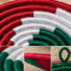 Sabai Tricolor Spiral Wall Decor Set