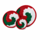 Sabai Tricolor Spiral Wall Decor Set