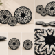 01OD035_4 Sabai Spiral Wall Decor Set