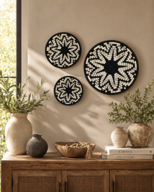 01OD035_5 Sabai Spiral Wall Decor Set