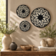 01OD035_5 Sabai Spiral Wall Decor Set