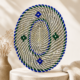 Colorful Sabai Grass Floor Mat