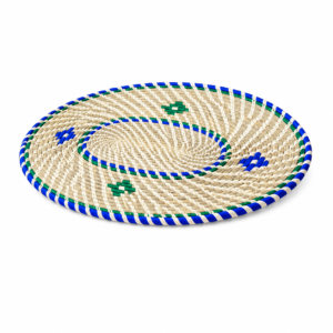 Colorful Sabai Grass Floor Mat