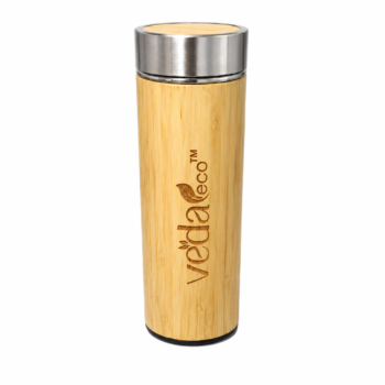 Bamboo Stainless Steel Water Bottle