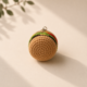 01TR008_2 Handmade Crochet Burger Keychain