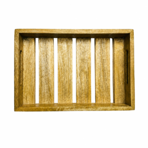 Wooden Cutlery Organizer Tray