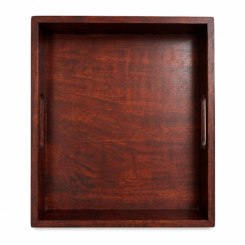 Wooden Serving Tray with Handles