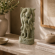 Devadashi Green Serpentine Stone Idol