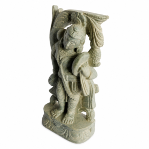 Devadashi Green Serpentine Stone Idol