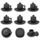 05OD009_03 Natural Stone Tea Cup Saucer Set
