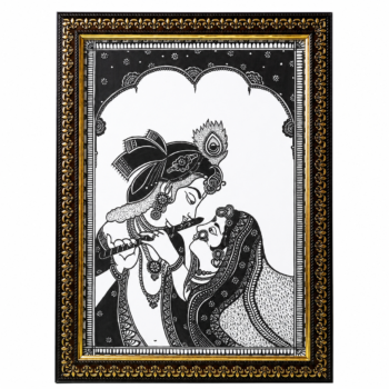 06OD001_9 Radha Krishna Mandala Wall Art